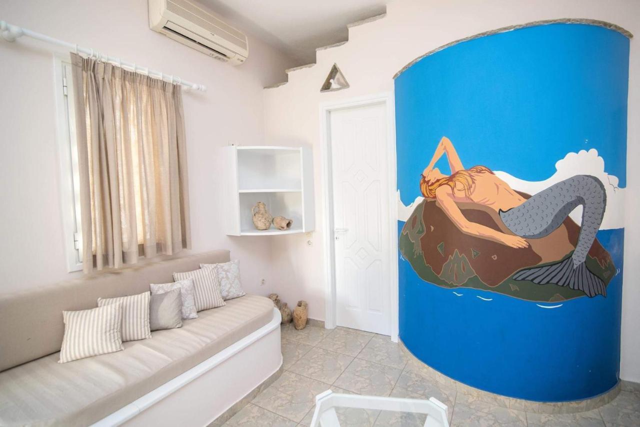 Seirines Apartments อาจิออส ไอออนนิส ภายนอก รูปภาพ